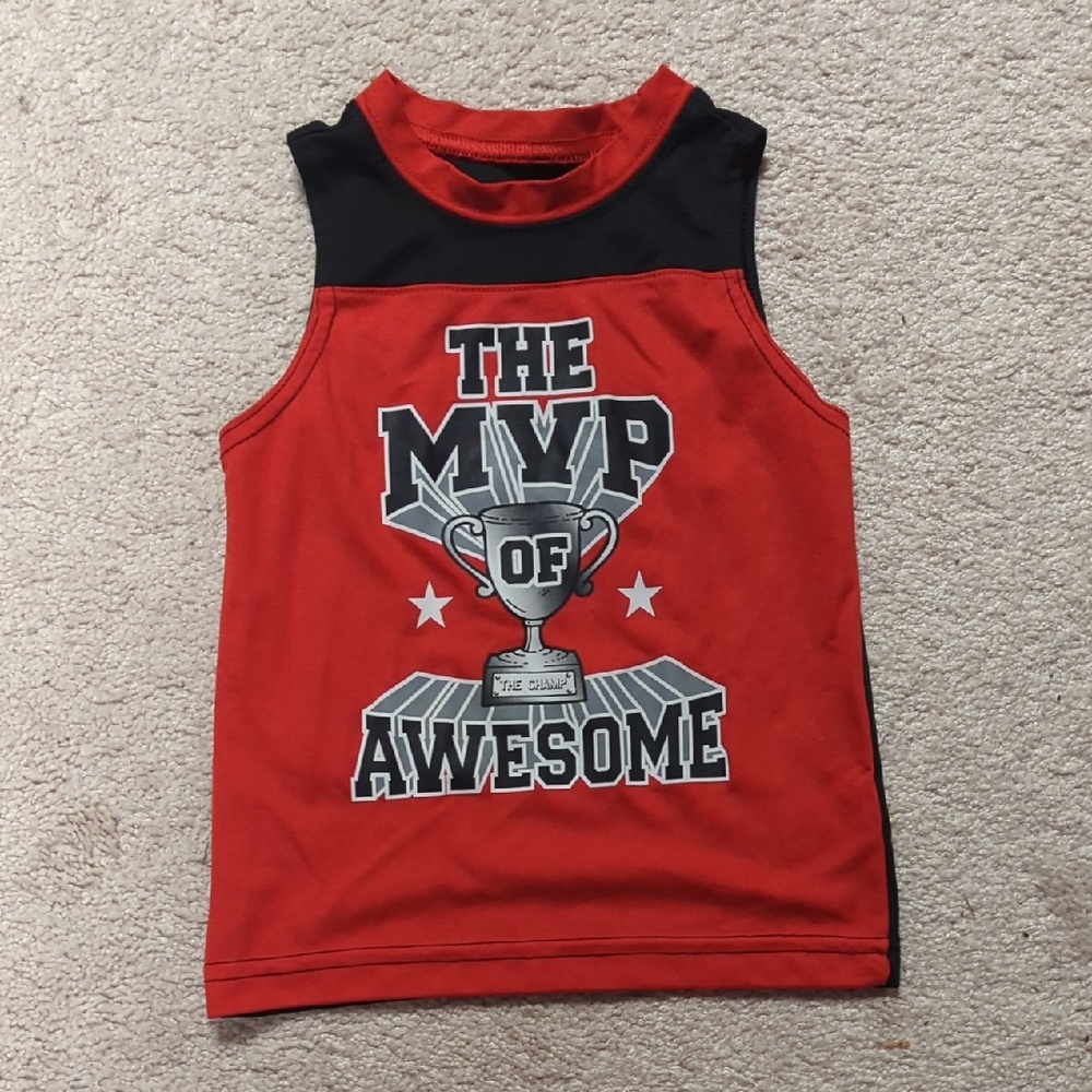 Healthtex Red and Black Tank Top - The MVP of Awesome